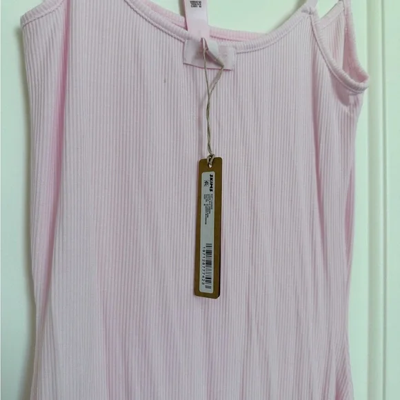 SKIMS Soft Lounge Pink Maxi Dress - Picture 4 of 4